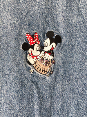 Minnie + Mickey Denim Overall Dress
